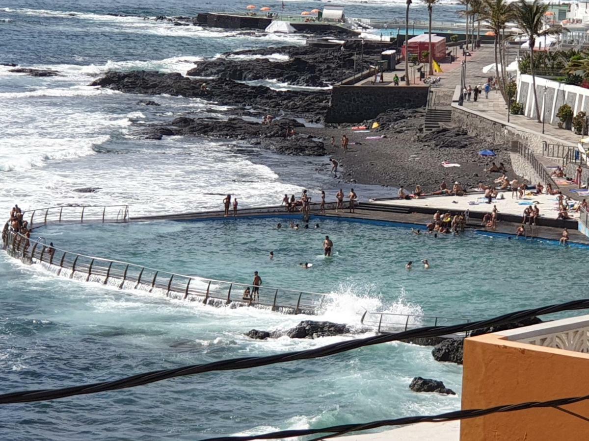 Primera Linea Del Mar Punta Del Hidalgo Dış mekan fotoğraf